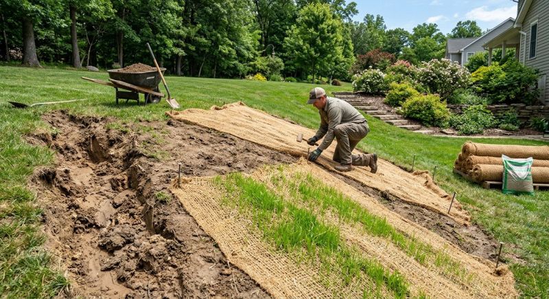 Slope Erosion Repair