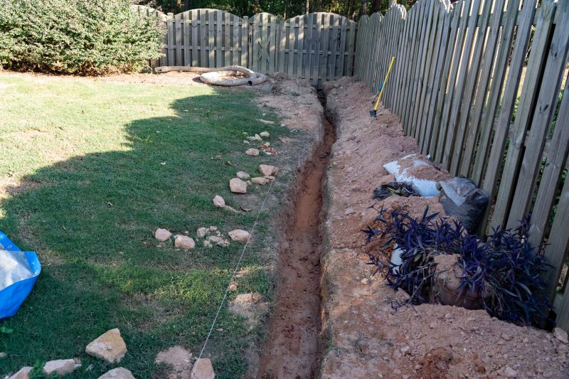 Excavation for Drainage Systems